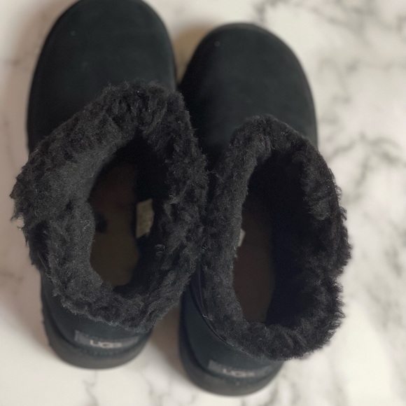 Mini Bailey UGG with Gem-Black - Picture 6 of 10